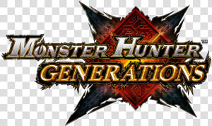 Monster Hunter Generations Logo Png   Monster Hunter Generations Title  Transparent Png