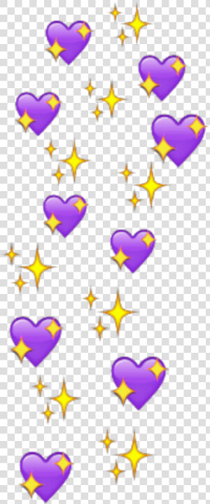  purple  heart  hearts  emoji  emojis  heartemoji  aesthetic   Overlays Png Aesthetic  Transparent Png