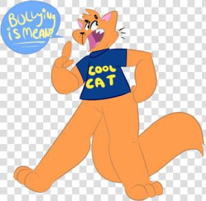 That Kid Kicked Sand In Cool Cat   Cool Cat Fanart  HD Png Download