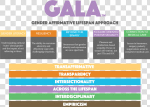 Gender Affirmative Lifespan Approach Chart Of Core   Sexuality Spectrum  HD Png Download