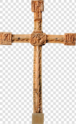 Transparent Wooden Cross Png   Carved Cross Public Domain  Png Download