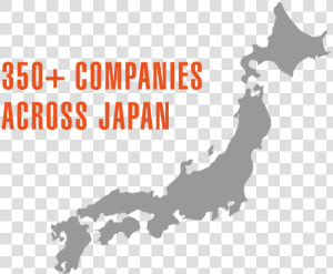 Internship In Explore   Japan Map Vector Grey  HD Png Download