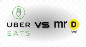 Ubereats Vs Mrd Food Delivery Apps   Graphics  HD Png Download