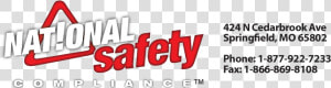 Safety Cones   National Safety Compliance  HD Png Download