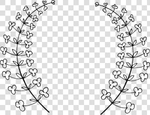 6 Drawn Wreath Vector 6   Vector Wreath Svg  HD Png Download