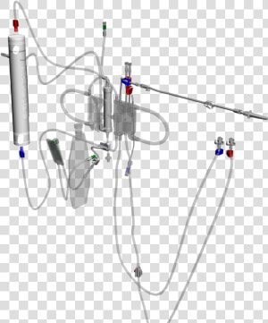 Technical 3d Product Illustration Of Dialysis Machine   Wire  HD Png Download