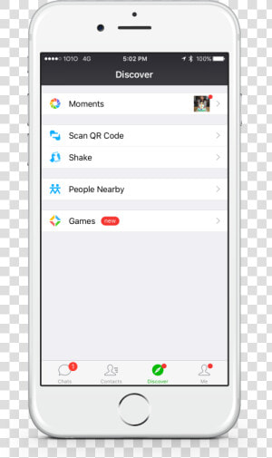 Wechat Wallet Discover   Mobile App  HD Png Download