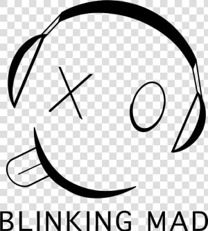 Blinking Mad   Line Art  HD Png Download