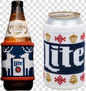 Miller Lite Ugly Sweater Koozie  HD Png Download