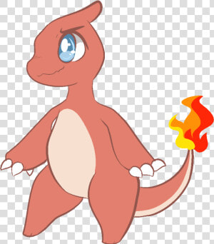 Charmeleon   Cartoon  HD Png Download