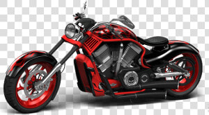 Harley Davidson Png Photo   Red Harley Davidson Bikes  Transparent Png