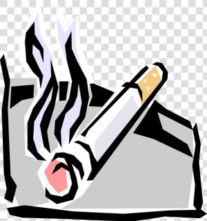 Cigarettes Vector Ashtray  HD Png Download