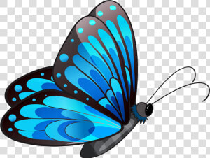 Butterfly Clip Art   Flying Butterfly Clip Art  HD Png Download