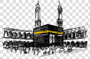 Mecca Drawing  HD Png Download