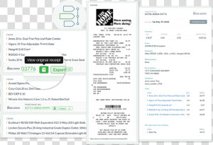 Home Depot Receipts   Home Depot Receipt 2019  HD Png Download