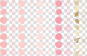 Clip Art Pink And Gold   Pink And Gold Polka Dots Transparent  HD Png Download