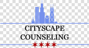 Cityscape Counseling Therapy In Chicago   Skyline  HD Png Download