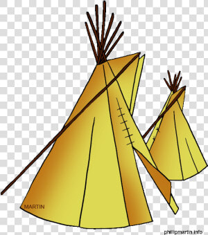 Free Native American Clip Art By Phillip Martin  Far   Native American Teepee Gif  HD Png Download