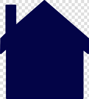 Navy Blue House Svg Clip Arts   Home Clipart Dark Blue  HD Png Download