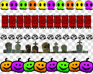 Transparent Halloween Border Landscape Png   Transparent Free Halloween Border Clip Art  Png Download