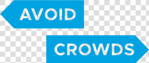 Avoid Crowds   Sign  HD Png Download