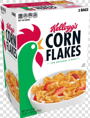 Kellogg  39 s Corn Flakes 43 Oz  HD Png Download