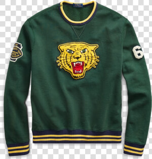 Picture 1 Of   Ralph Lauren Green Tiger Jumper  HD Png Download