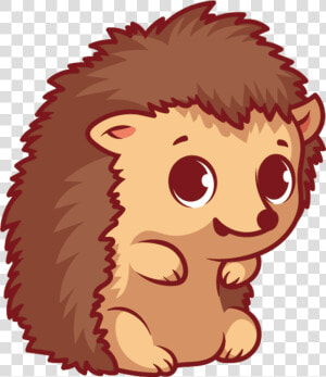 Download 88 Gambar Animasi Hewan Png Hd Paling Baru   Kawaii Cute Hedgehog Cartoon  Transparent Png