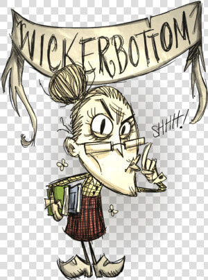 Wickerbottom   Don T Starve Together Characters Names  HD Png Download