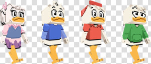 Ducktales Minecraft Skin Pack  HD Png Download