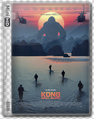 Skull Island มหาภัยเกาะกะโหลก เครดิตเสียงไทยและซับ   King Kong Skull Island Posters  HD Png Download