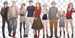 Zero Escape Zero Time Dilemma Characters  HD Png Download