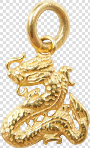 Vintage 22k Gold Dragon Charm Found At Www  HD Png Download