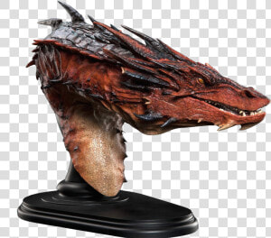 Weta Smaug Bust Toyslife   Smaug Sculpture  HD Png Download