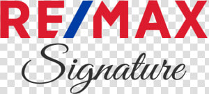 Re max Signature   Remax Signature Logo  HD Png Download