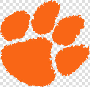 Clemson Tiger Paw Cake Ideas And Designs   Clemson Tiger Paw  HD Png Download