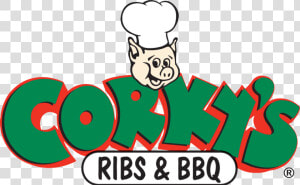 Corky’s   Corky  39 s Bbq Logo  HD Png Download