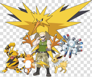 Surge Team   Pokemon Articuno Zapdos E Moltres  HD Png Download