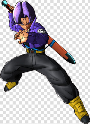 Trunks Battle Of Z Render   Dragon Ball Z Character Trunks  HD Png Download