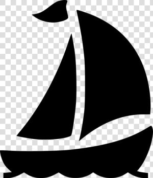 Boat   Sail Boat Svg  HD Png Download