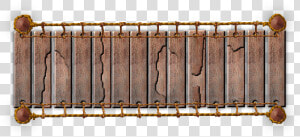 Wooden Bridge Top View  HD Png Download