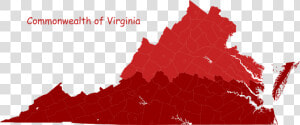 State Map   2019 Virginia Voting Map  HD Png Download