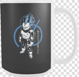 Super Saiyan Blue Vegeta God 15oz Coffee Mug   Mug  HD Png Download