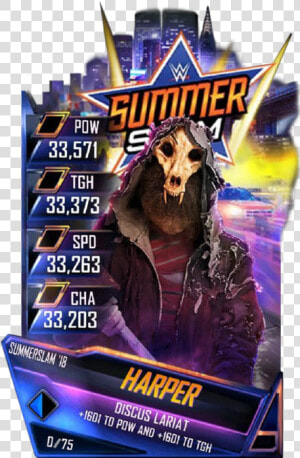 Wwe Supercard Summerslam 18 Cards  HD Png Download