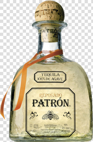 Patron Bottle Png   Patron Reposado Tequila 750ml  Transparent Png