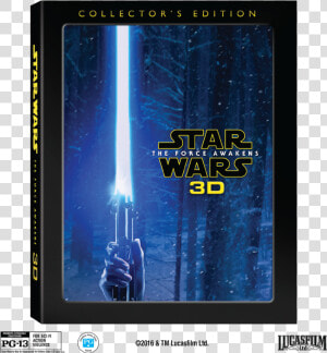 Transparent Star Wars The Force Awakens Png   Star Wars 7 Bluray 3d  Png Download