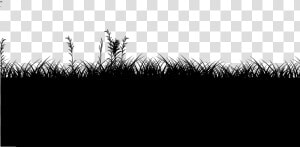 Clipart Freeuse Library Grass Silhouette Clipart   Silhouette  HD Png Download