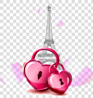 Este Gráficos Es Rojo En Forma De Corazon De Paris   Icon Png Transparent Heart Lock  Png Download