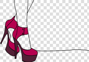  mq  red  shoe  shoes  vector  highheel   Shoes Png Vector  Transparent Png