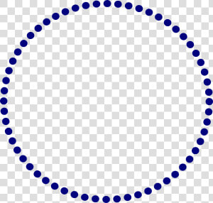 Dot Clipart Small   Polka Dot Circle Border  HD Png Download